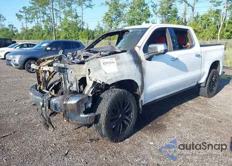 2019 Chevrolet Silverado K1500 Ltz из США, поврежденный, VIN 1GCUYGEL8KZ291299